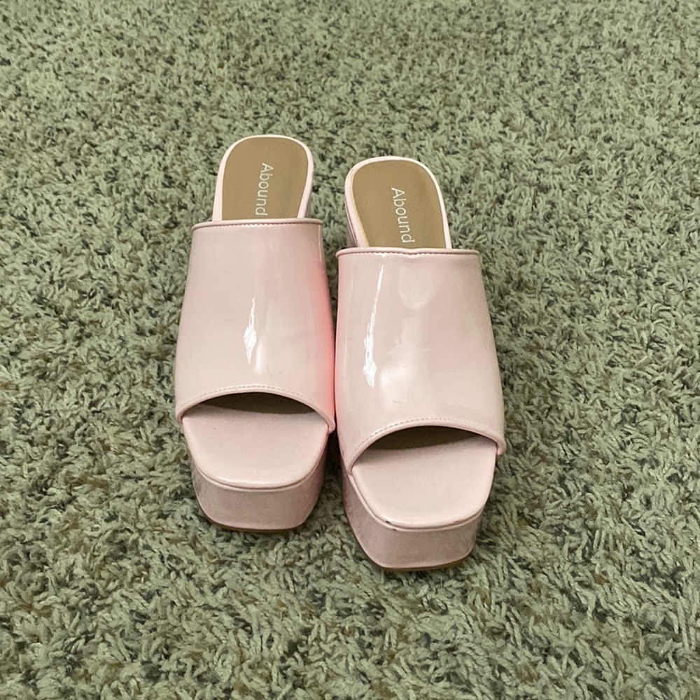 Abound Pink Platform Heels - NWOT
